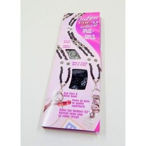 Fashion Eye-D Necklace Kit Glass Metal Jewelry Crafting DIY New Cousin Corp